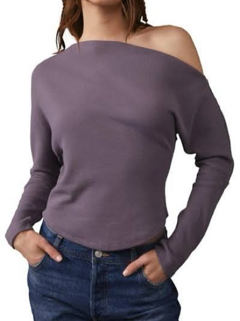 We The Free Fuji Off The Shoulder Thermal Top